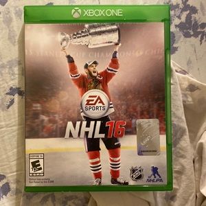 XBox One NHL16 game
